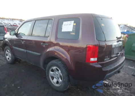 2011 Honda Pilot Lx z USA, uszkodzony, nr VIN 5FNYF4H23BB061541